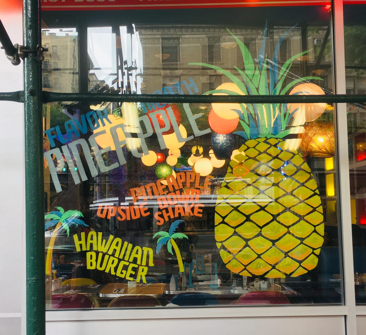 Pineapple Window Pineapple Window